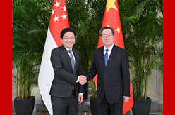 丁薛祥會見新加坡副總理兼財(cái)政部長黃循財(cái)并共同主持中新雙邊合作機(jī)制會議