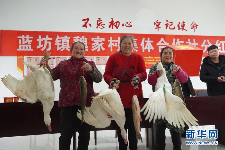 （新春走基層·圖文互動）（4）“空殼村”分紅啦！