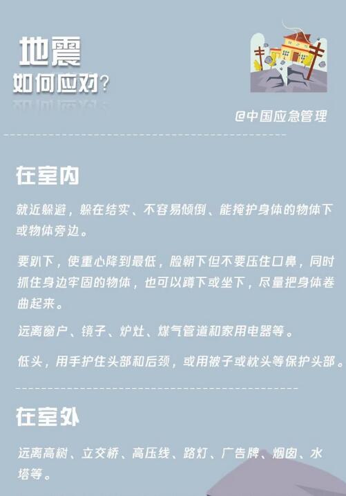 地震如何應(yīng)對(duì)？