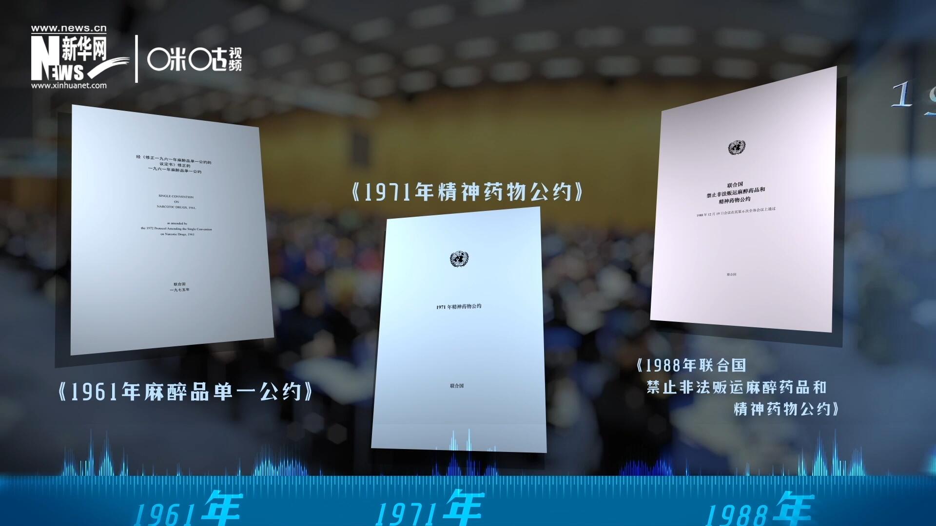 當(dāng)前國際社會(huì)所共同遵循的三大國際禁毒公約，分別在1961年、1971年和1988年 由聯(lián)合國牽頭締結(jié)。