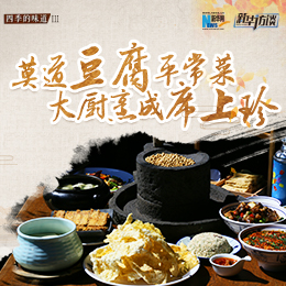 莫道豆腐平常菜，大廚烹成席上珍