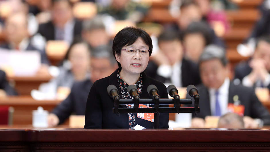 民革中央副主席、上海市委會(huì)主委，上海市人大常委會(huì)副主任 高小玫