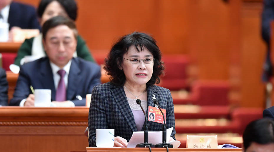 中國(guó)殘疾人聯(lián)合會(huì)主席團(tuán)主席，北京2022年冬奧會(huì)和冬殘奧會(huì)組織委員會(huì)執(zhí)行主席、黨組副書(shū)記 張海迪