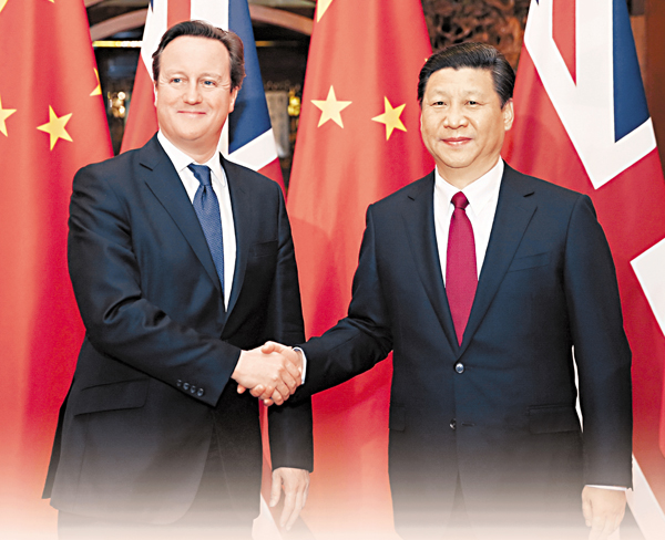 習(xí)近平：英對中國開放具遠見