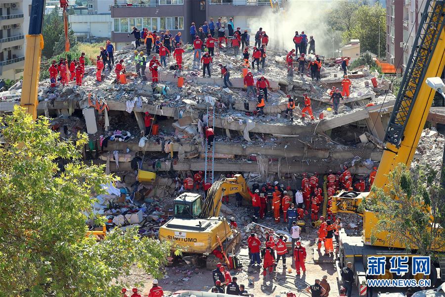 （國(guó)際）（10）愛(ài)琴海地震致土耳其、希臘至少27人死亡