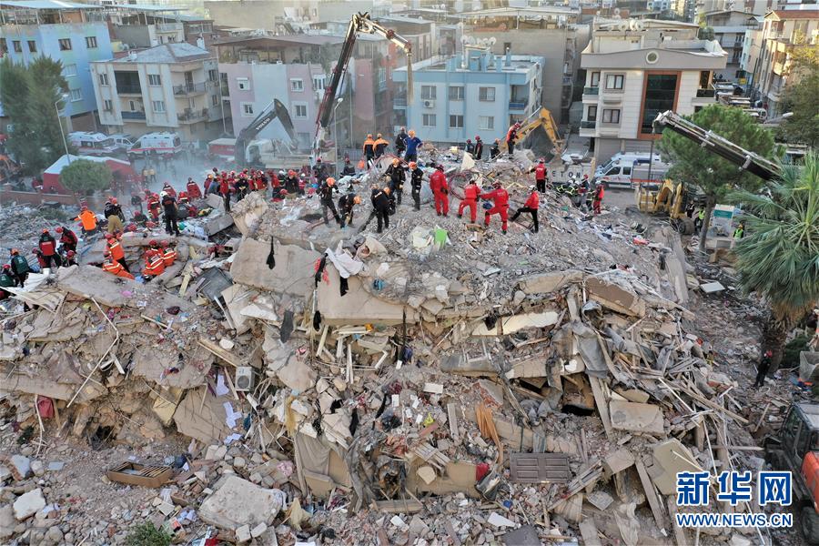 （國(guó)際）（2）愛(ài)琴海地震致土耳其、希臘至少27人死亡