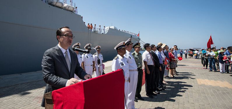 友誼、和平、交流、合作：中國(guó)海軍152艦艇編隊(duì)到訪埃及